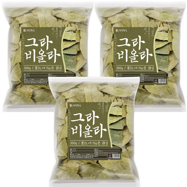 건강중심 그라비올라 건잎, 3개, 300g, 300g
