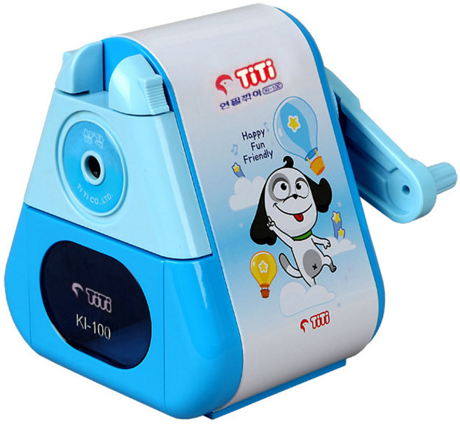 티티경인 샤파 연필깎이 KI-100, 파랑, 1개