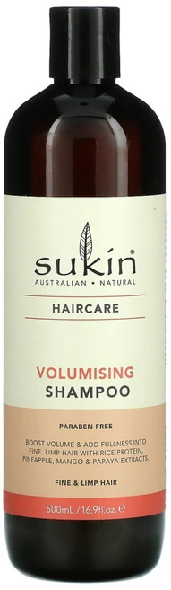 Sukin 모발 관리 Volumising 샴푸 Fine and Limp Hair 16.9 fl oz (500 ml), 1개, 500ml - 쿠팡
