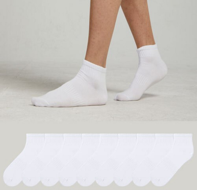 스위스밀리터리 남성용 스포츠 양말 단목 커버 10켤레