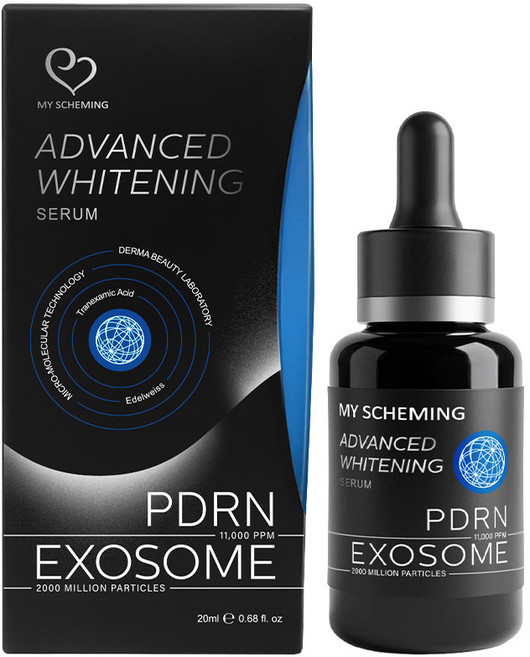我的心機 外泌體PDRN驅黑亮白精華, 1件, 20ml