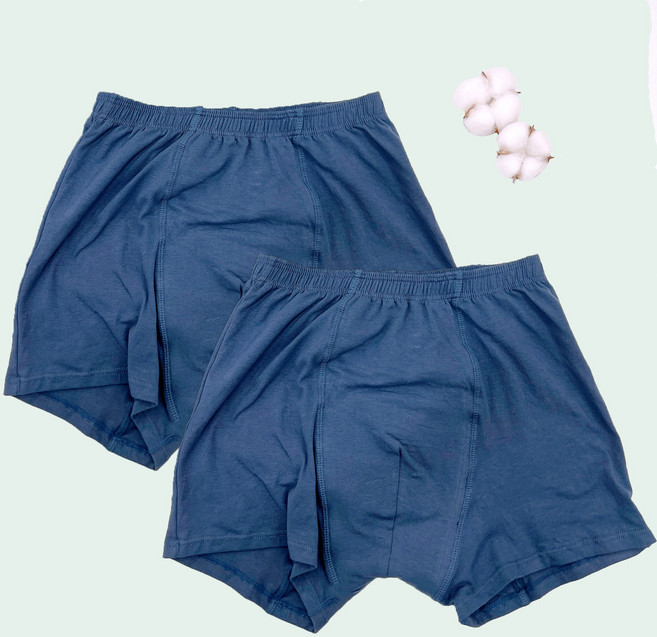 이너스 남성용 이중방수 요실금 팬티 효도팬티 사각 안심팬티 2P