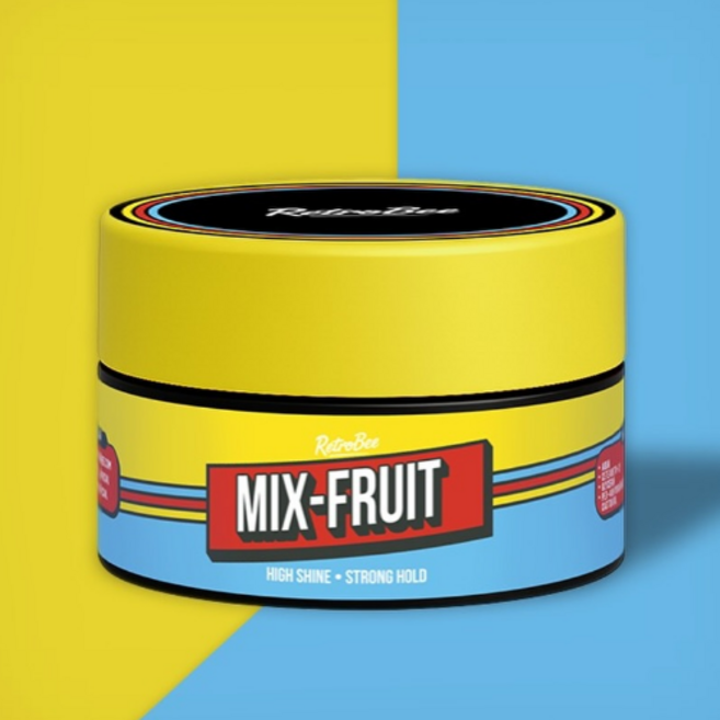 레트로비 믹스프룻 수성 포마드 왁스, 1개, 125ml