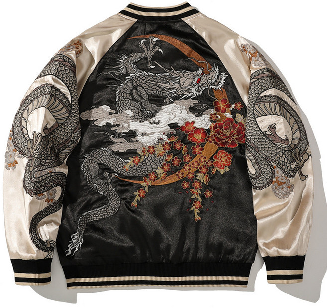 스카잔 점퍼 남성 자수 항공 요코스카 야구 가을 봄 일본 누빔