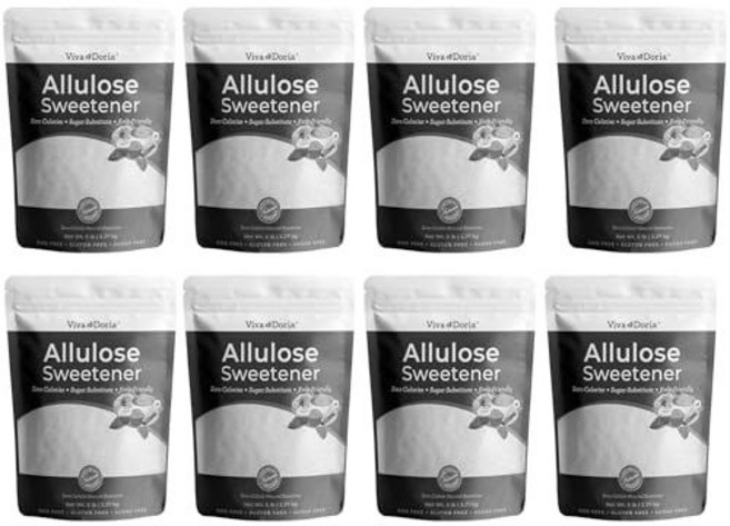 Viva Doria Allulose Sweetener 40 lb (18.14 kg) | Zero Calorie Sugar Substitute | Great for Coffe, 640 Ounce (Pack of 1), 1개, 18.14kg