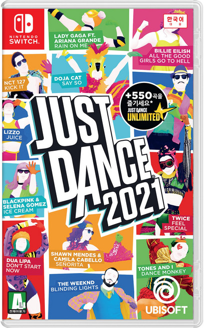 닌텐도 SWITCH 유비소프트 저스트댄스 2021 한글판