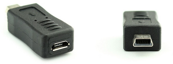 小牛蛙數位 Micro USB母轉Mini USB公 轉接頭, 1個