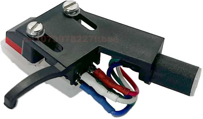 턴테이블 카트리지 스타일러스 헤드쉘 실버 스레드 라인 7 홀 필립스 호환 Onkyo Marantz Denon LP 비닐 플, 01 black headshell