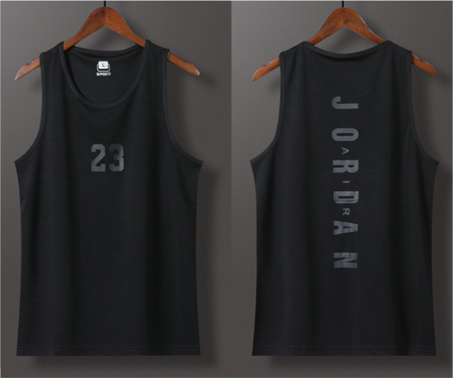 MJ 메쉬 농구 나시 짐웨어 헬스 유니폼