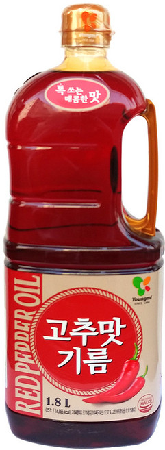 영미 고추맛기름1.8L 박스, 1.8L, 8개