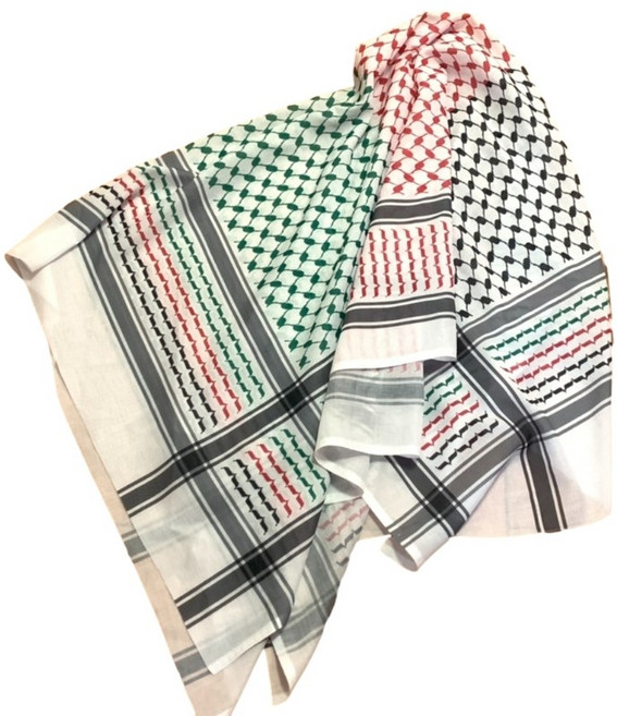 겨울 스타일리시 한 팔레스타인 스카프 야외 Shemagh 스카프 남성을위한 따뜻함과 패션을 결합하려는 여성 여성