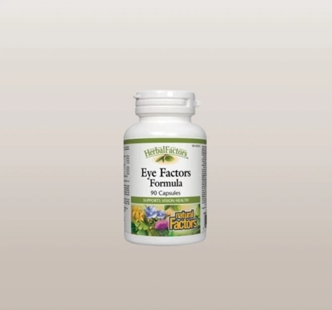 내추럴팩터스 아이팩터스 포뮬라 허발팩터스 90정 (Natural Factors HerbalFactors Eye Factors Formula), 1개 - 쿠팡