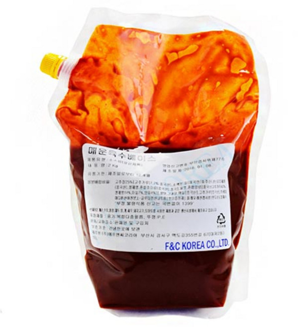 하우하우 샤브매운육수베이스, 1개, 2kg