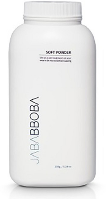 자바뽀바 소프트 파우더 150g 진정 보습 다리 얼굴 브라질리언 왁싱제모제재료, 1개