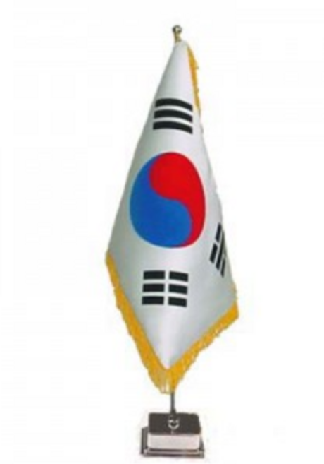 우승상사 탁상기1구세트(부속포함) 태극기 근조기 우승기 회사기 단체기 게양기(세계국기 선택가능 회사기가능), 1세트
