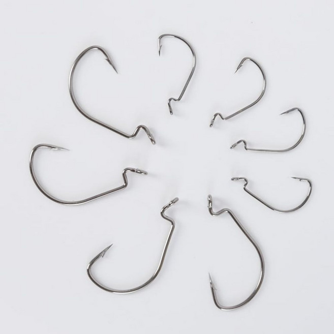 벌크훅 광어 낚시바늘 와이드갭 100p 3호 4호 5호, 1개