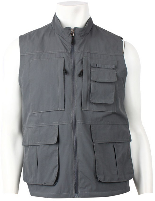 봄가을용 남성 다용도 멀티 주머니 조끼 작업복 단체복 유니폼 빅사이즈 J651