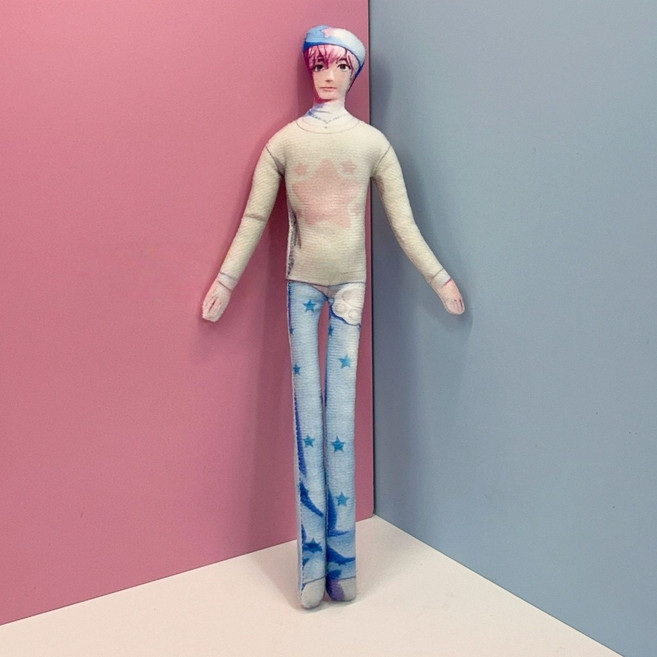 플레이브 밈인형 웃긴인형 캐릭터 봉제인형 굿즈 팬선물, 1개, 밤비01, 28cm