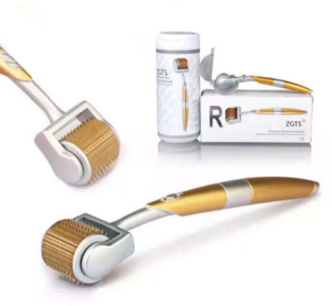 프리미엄 MTS 홈케어 더마 롤러 니들 티타늄 0.50mm, 1개