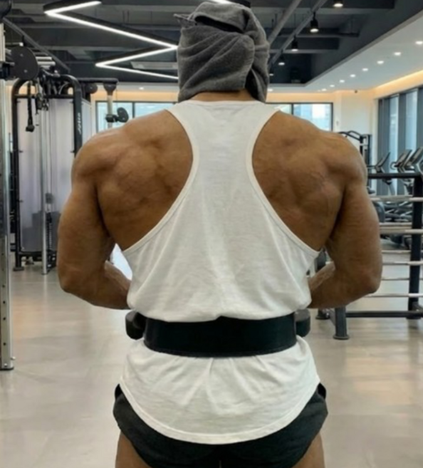 [1+1]자체제작 남성 헬스 오버핏 나시