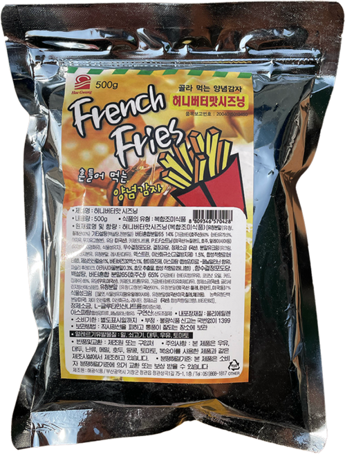 허니버터맛 시즈닝 가루, 500g, 1개