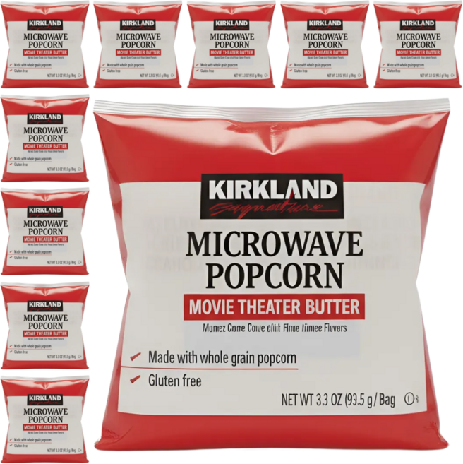 위벳 전자레인지 팝콘 버터향 마이크로웨이브팝콘 팦콘집게증정, 10개, 93.5g