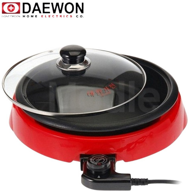 대원 전기팬 DW-5600 허니문 잔치팬 전기후라이팬