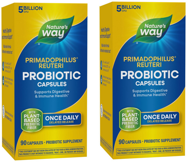 Nature's Way 然萃維 羅伊氏益生菌膠囊, 90顆, 2盒