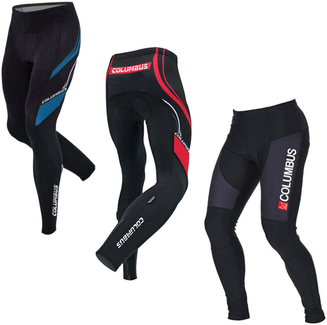 콜럼버스 9부 자전거바지 엉덩이 젤 패드 안장통 사이클 팬츠
