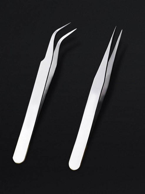 강아지 귀 관리 미용 겸자 핀셋 애견 귀털 제거용, 5. 일자 1개