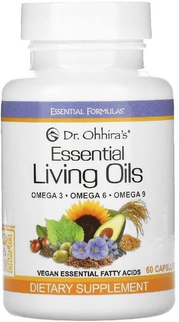 닥터오히라 리빙 오일 Essential Living Oils 캡슐 60정, 1개 - 쿠팡