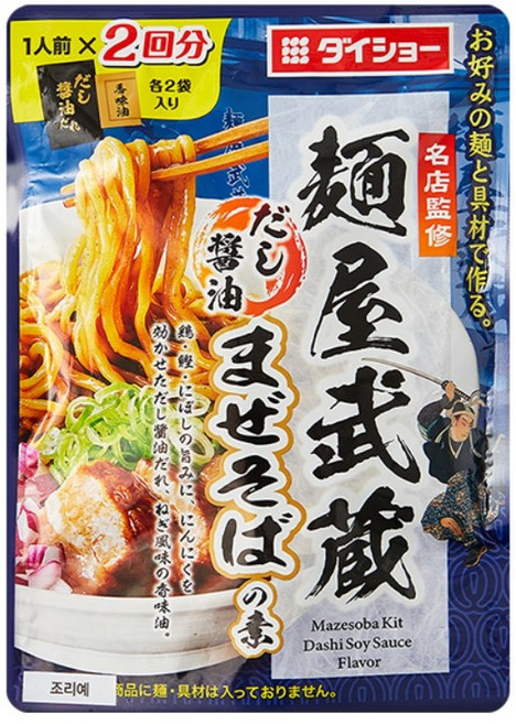 바이오마켓_다이쇼 멘야무사시 마제소바소스 다시쇼유맛 126g, 30개