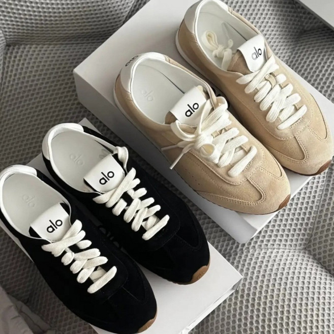 알로 요가 선셋 스니커즈 블랙 A0891U-BLACK 샌드스톤 A0891U-SANDSTONE