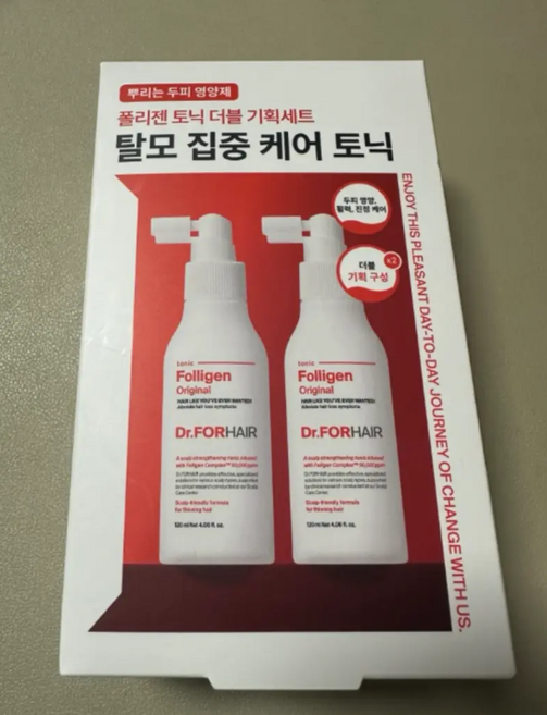 닥터포헤어 폴리젠 두피토닉 120 ml+120 ml, 1개, 240ml