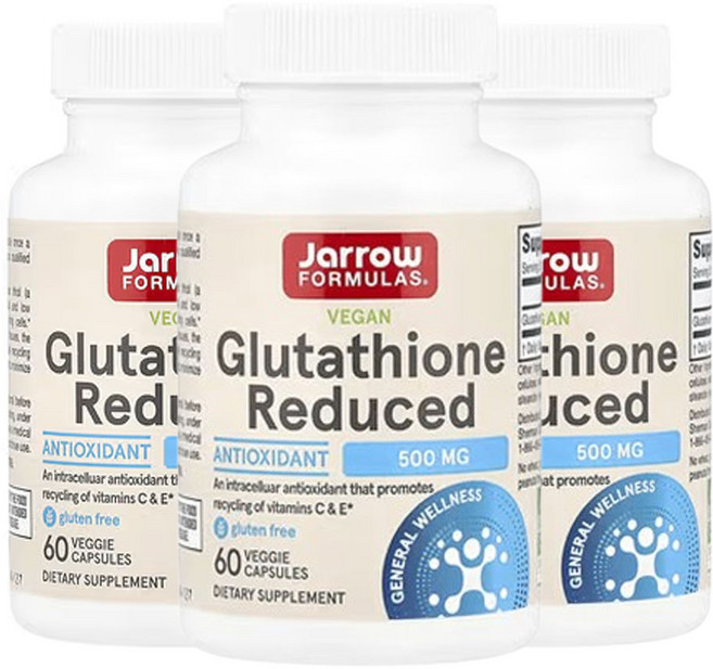 재로우포물러스 글루타치온 감소 500 mg 60베지캡슐, 알약/캡슐, 3개, 60정