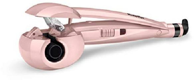 Babyliss 바비리스 오토롤링 자동 고데기 컬링 아이언 핑크색상 Rose Blush Curler