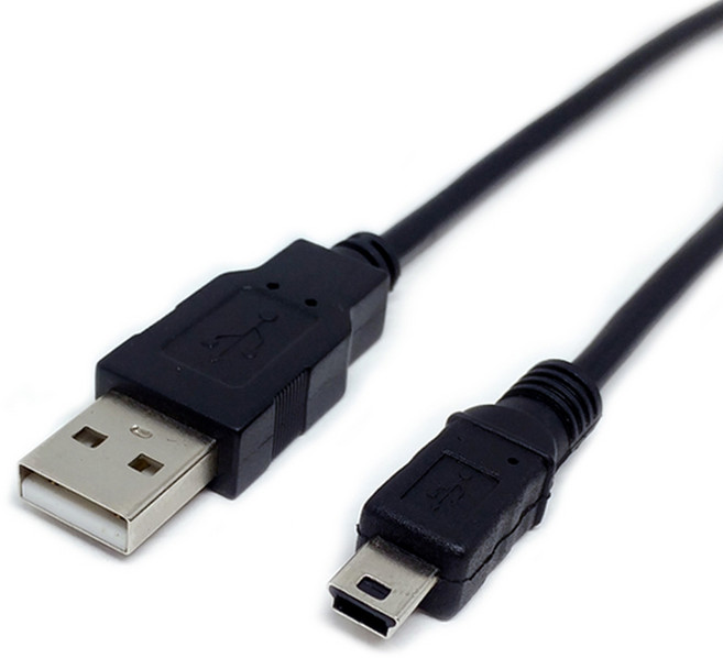 연승샵 USB2.0 미니 5핀 케이블 1M 1.5M 외장하드 블랙박스 케이블용, 2개