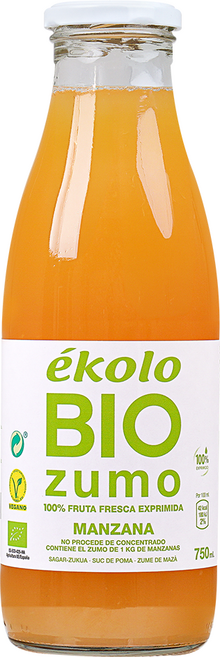 에콜로 유기농 NFC 프리미엄 사과 착즙주스, 750ml, 1개