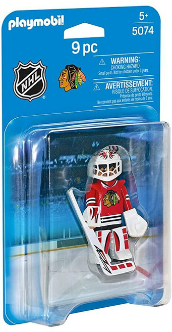 플레이모빌 Playmobil NHL 시카고 블랙호크스 골리 골텐더 피규어