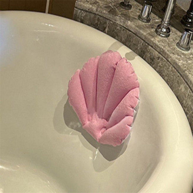 도도 욕조 머리받침대 환자목욕베개, 핑크