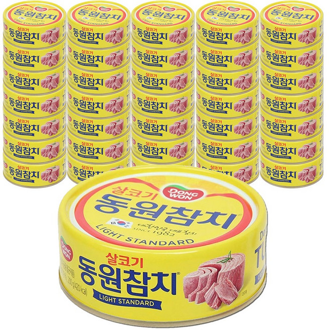 살코기참치 캔 200g 대용량, 36개