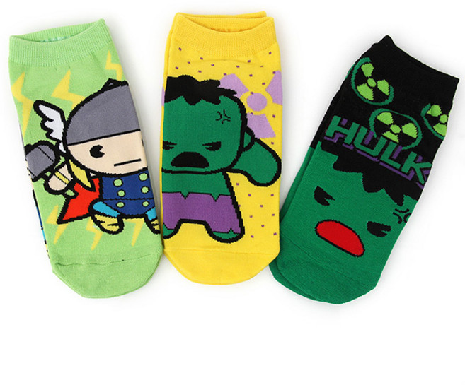 [K1724] 헐크 팬시양말 [3족]