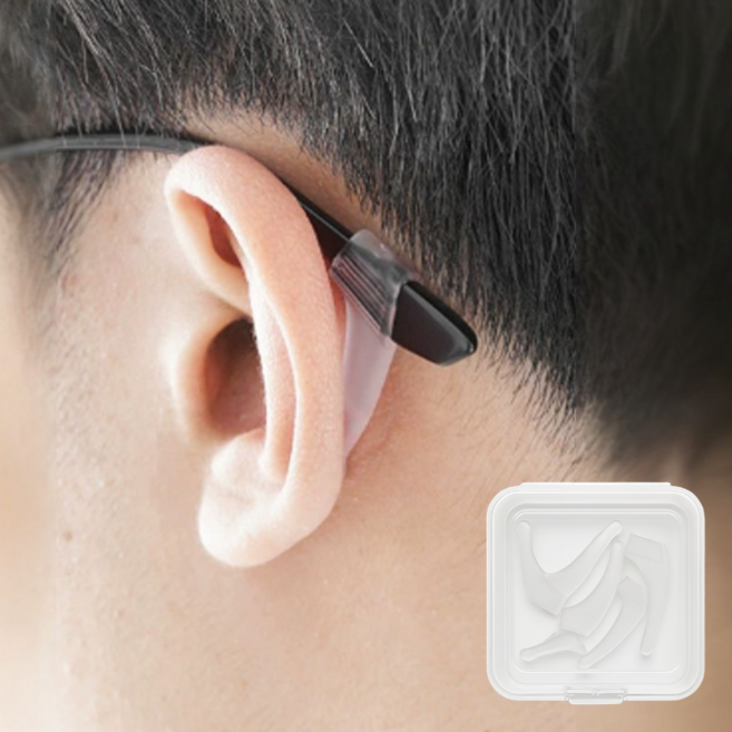 마지온 미끄럼방지 실리콘 안경 귀 고무 받침