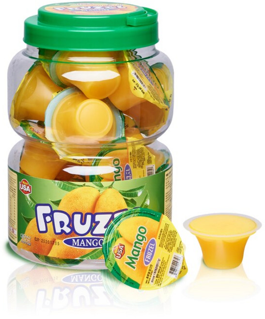 비건젤리 프루젤 식물성 과일젤리 망고맛, 1.083kg, 2개