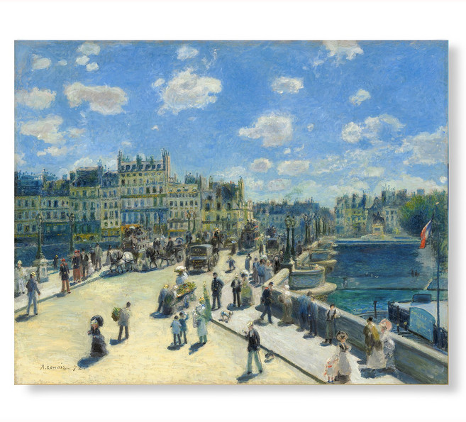 세잔느화실 캔버스액자 르누아르 그림 퐁네프다리 명작그림 인테리어 홈데코 그림