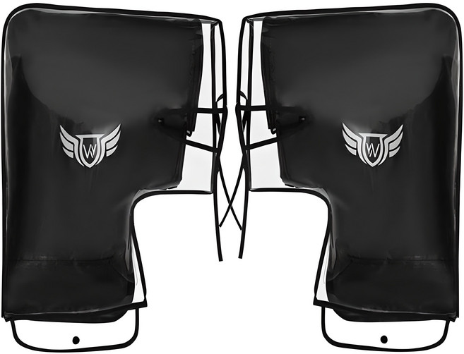 오토바이 핸들 토시 워머 + 투명커버, 혼합색상