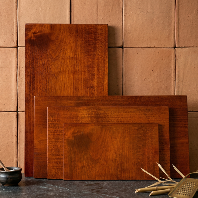 지코멧 옻칠도마 나무도마 원목도마 향균도마, 1개, 밤나무