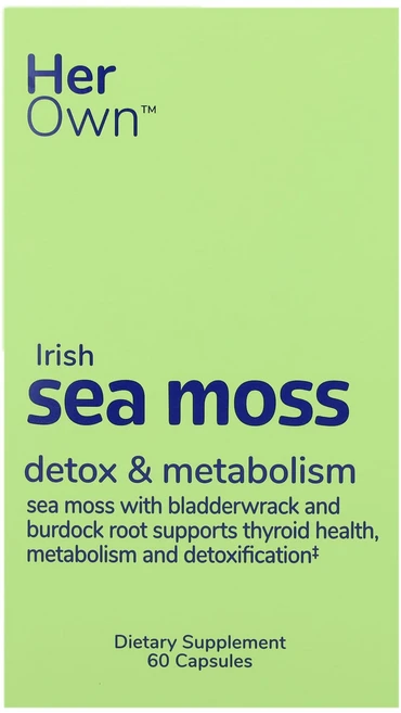 행복하고 건강하게 Her Own 아이리쉬 바다 이끼 캡슐 60정 백년회로하세요, 1개 - 쿠팡