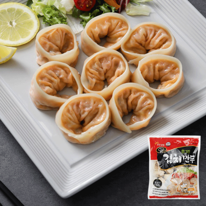 천두식품 김치손만두, 4개, 640g