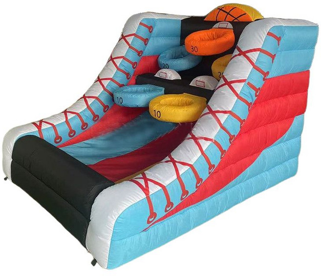 농구대 에어바운스 농구 프레임 슈팅머신 놀이체육 체육대회, 2x1.5x1.5m(공포함)